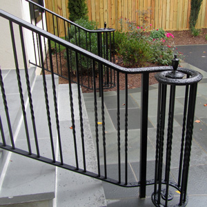 Residential Steel Stair Railings in MD